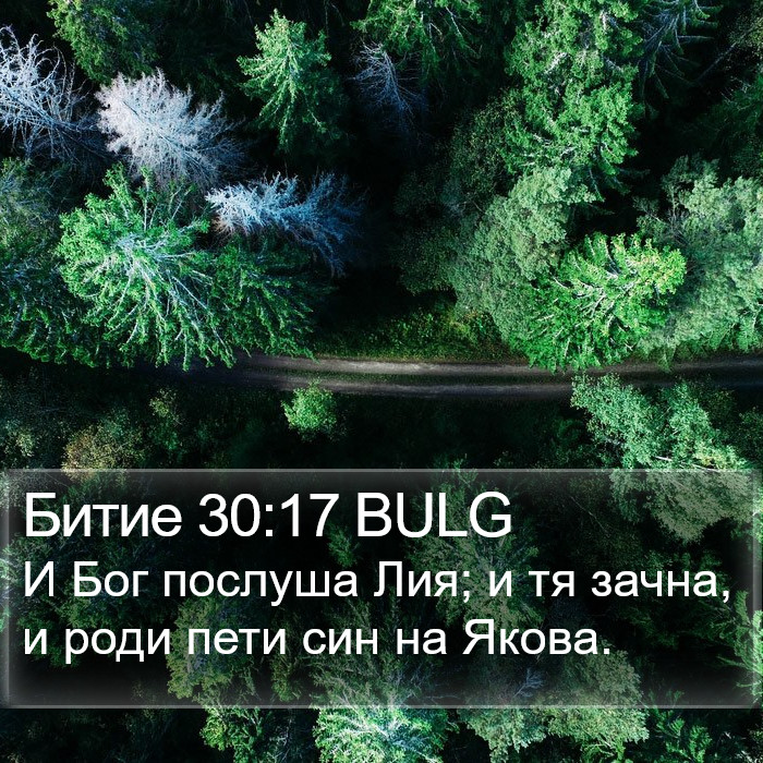 Битие 30:17 BULG Bible Study