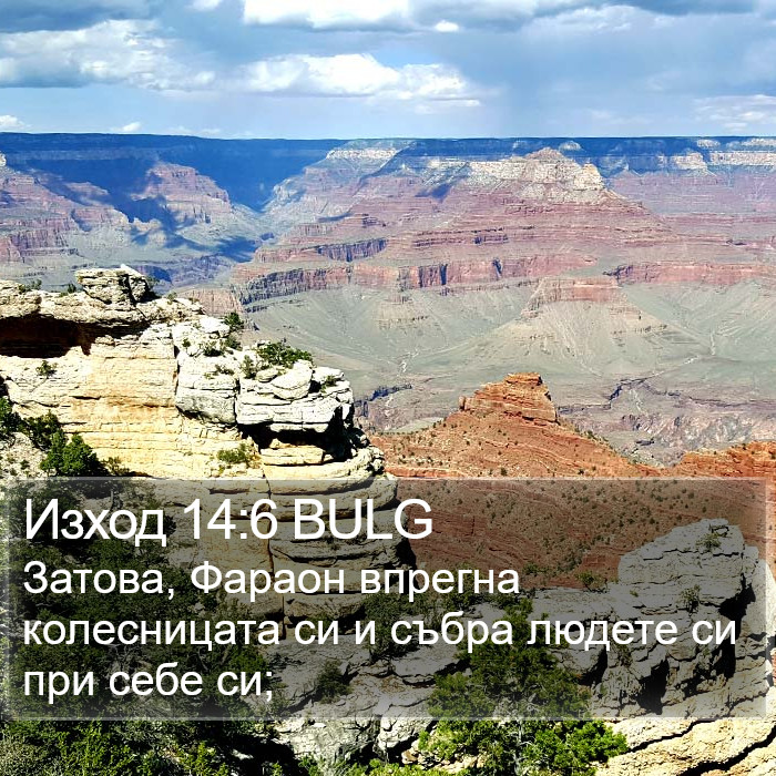 Изход 14:6 BULG Bible Study