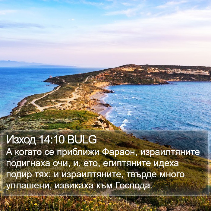 Изход 14:10 BULG Bible Study