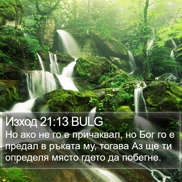 Изход 21:13 BULG Bible Study