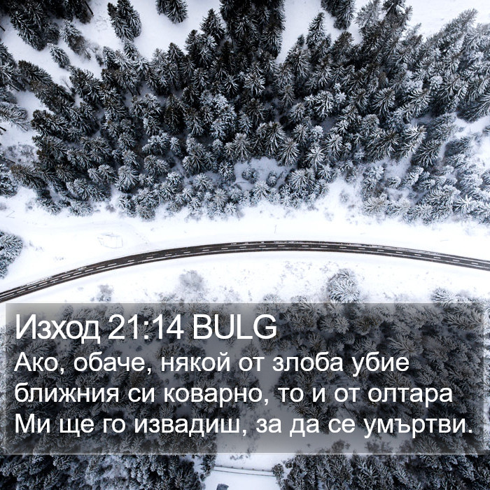 Изход 21:14 BULG Bible Study