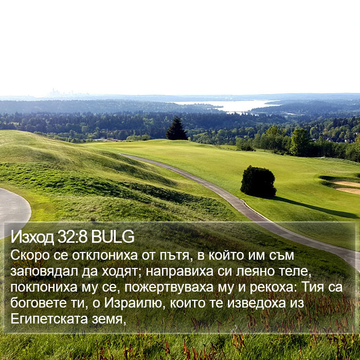 Изход 32:8 BULG Bible Study