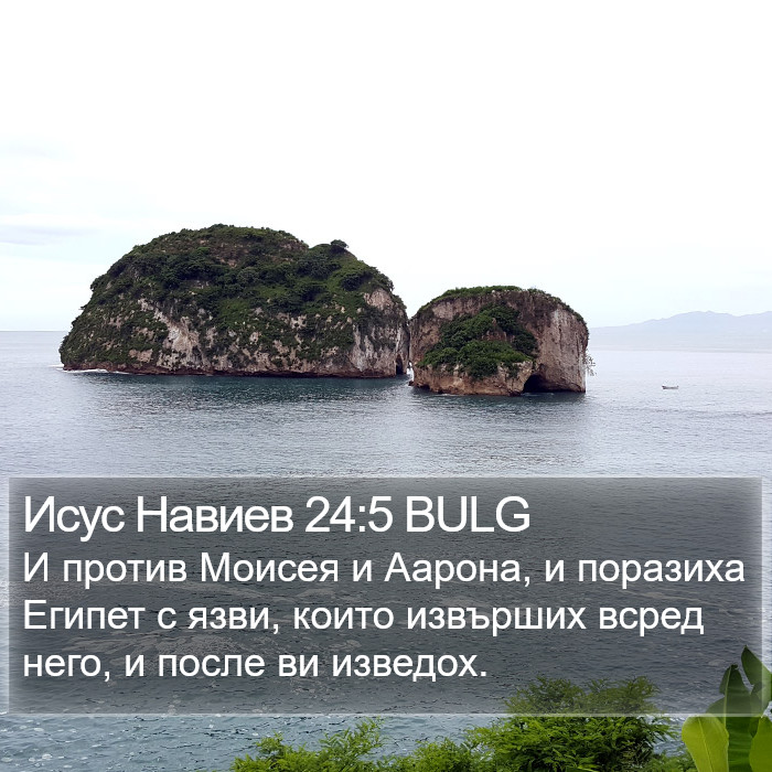 Исус Навиев 24:5 BULG Bible Study