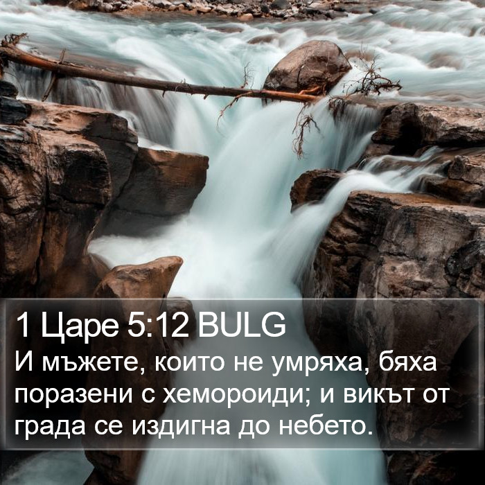 1 Царе 5:12 BULG Bible Study