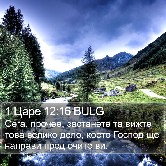 1 Царе 12:16 BULG Bible Study