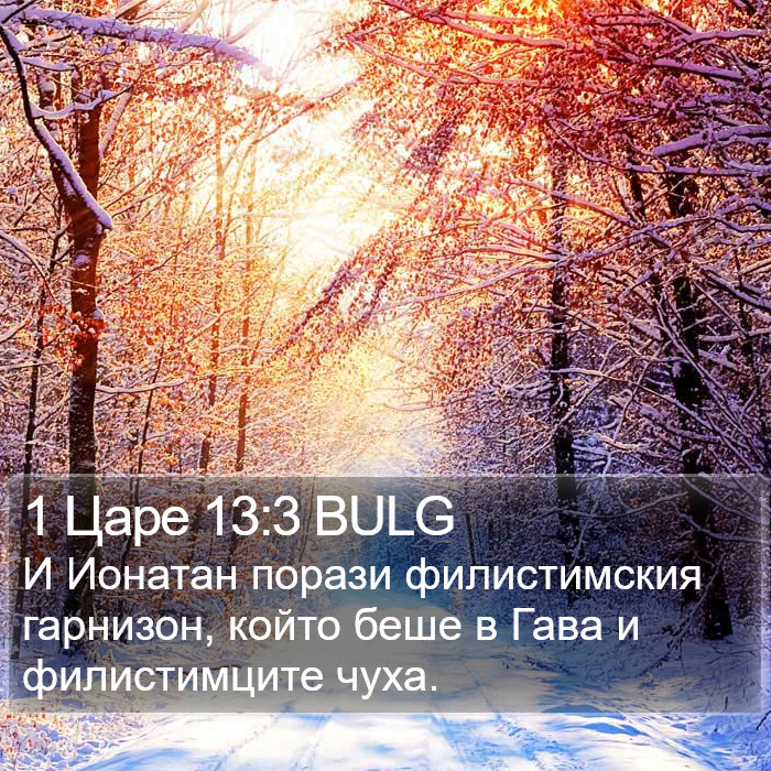 1 Царе 13:3 BULG Bible Study