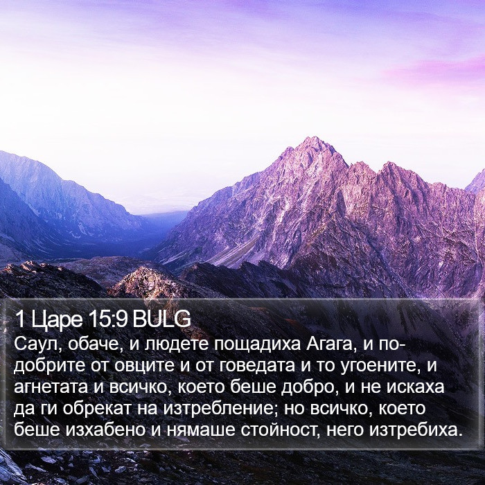 1 Царе 15:9 BULG Bible Study