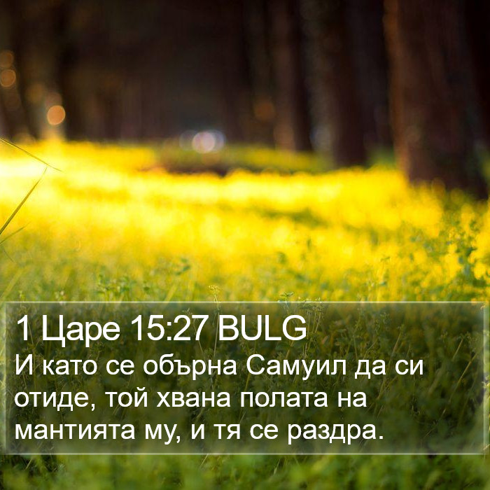 1 Царе 15:27 BULG Bible Study