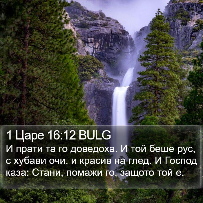 1 Царе 16:12 BULG Bible Study