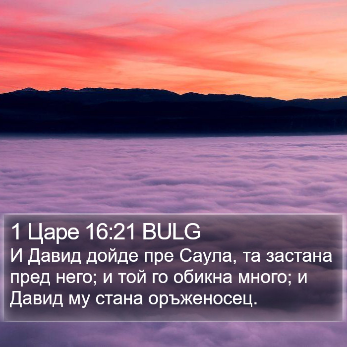 1 Царе 16:21 BULG Bible Study