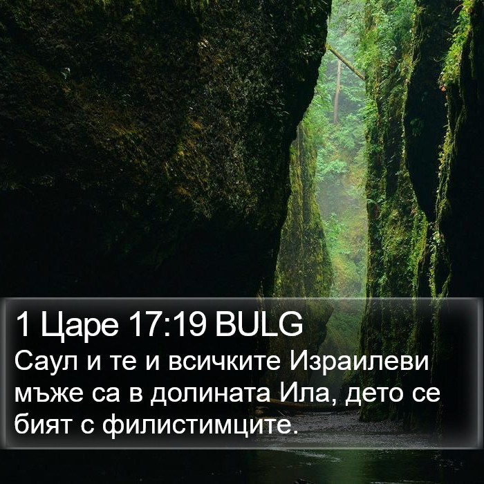 1 Царе 17:19 BULG Bible Study