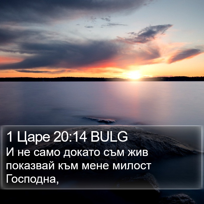 1 Царе 20:14 BULG Bible Study