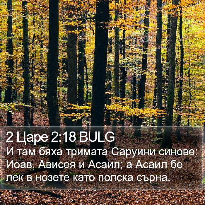 2 Царе 2:18 BULG Bible Study