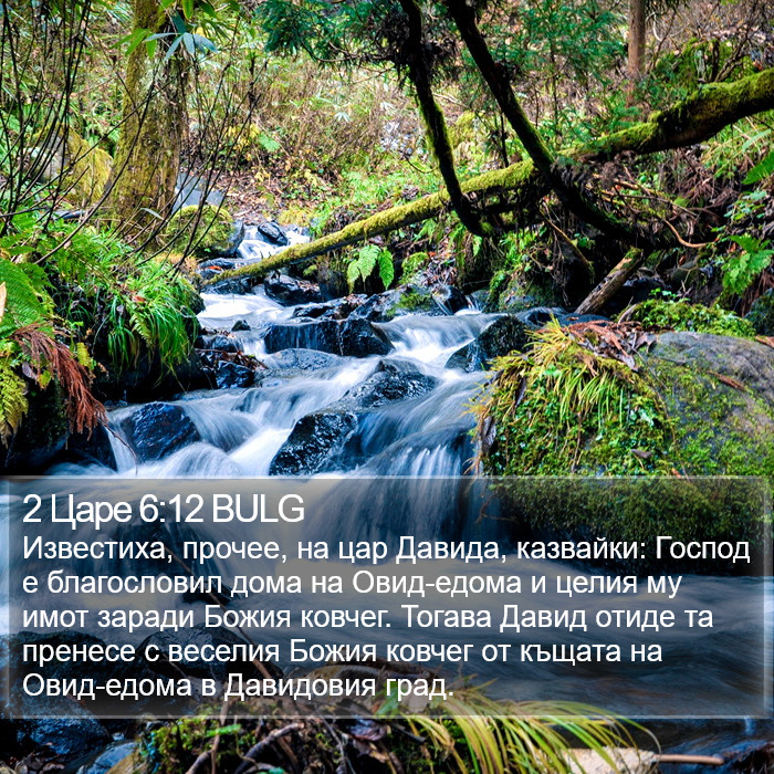 2 Царе 6:12 BULG Bible Study