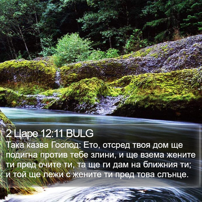 2 Царе 12:11 BULG Bible Study