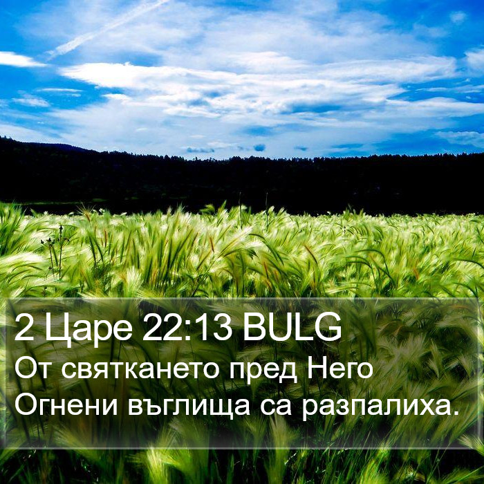 2 Царе 22:13 BULG Bible Study