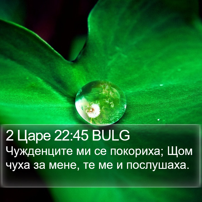 2 Царе 22:45 BULG Bible Study