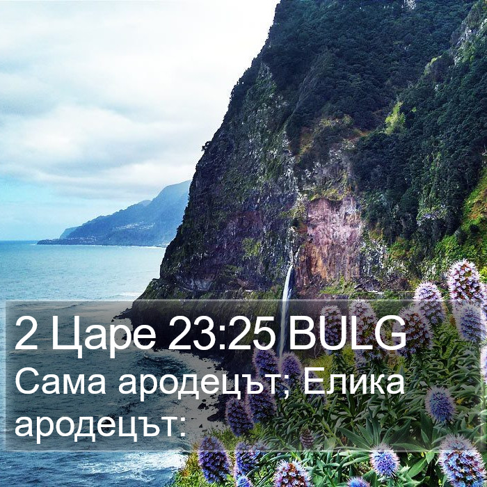 2 Царе 23:25 BULG Bible Study