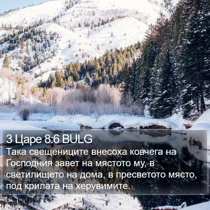 3 Царе 8:6 BULG Bible Study