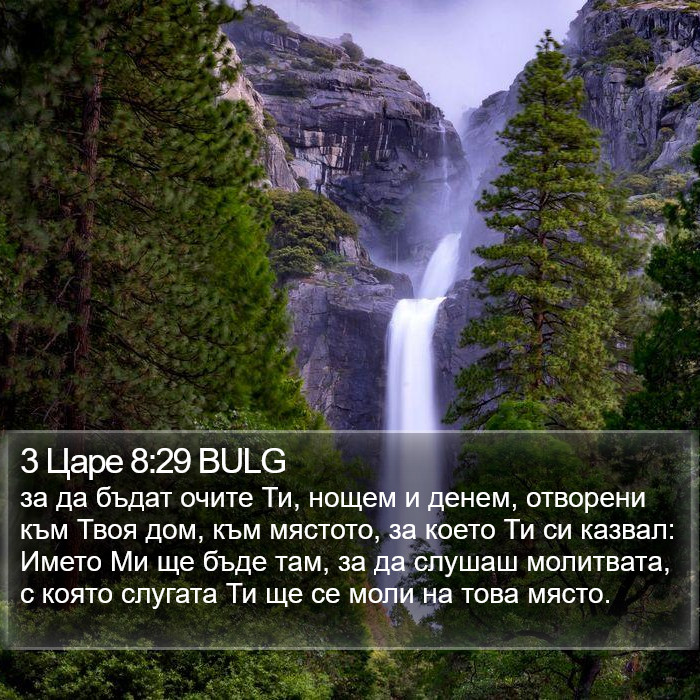 3 Царе 8:29 BULG Bible Study