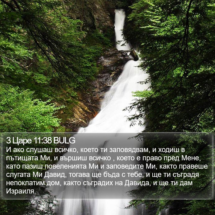 3 Царе 11:38 BULG Bible Study