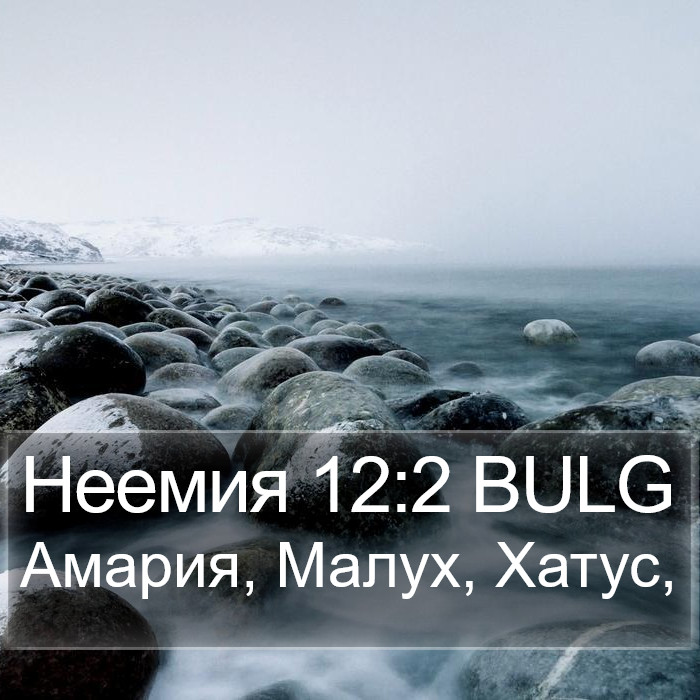 Неемия 12:2 BULG Bible Study