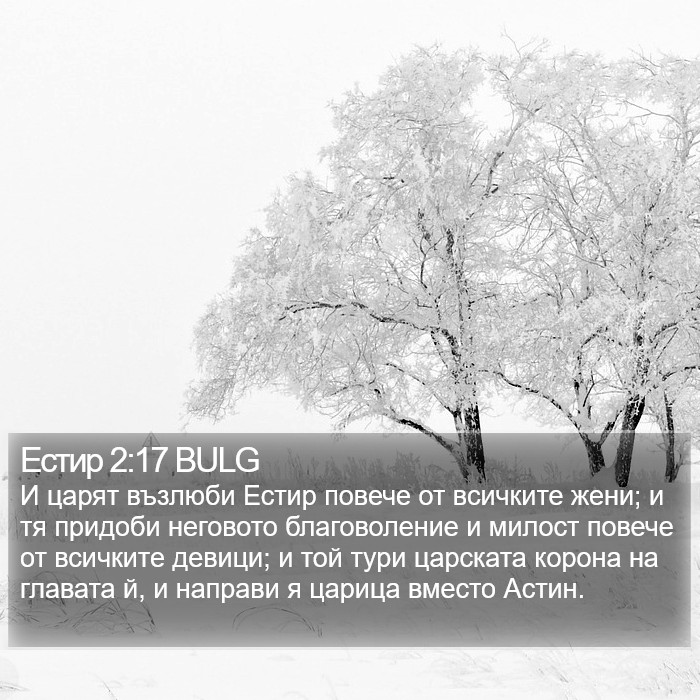 Естир 2:17 BULG Bible Study