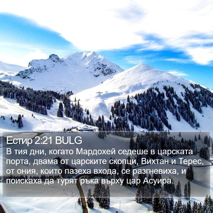 Естир 2:21 BULG Bible Study