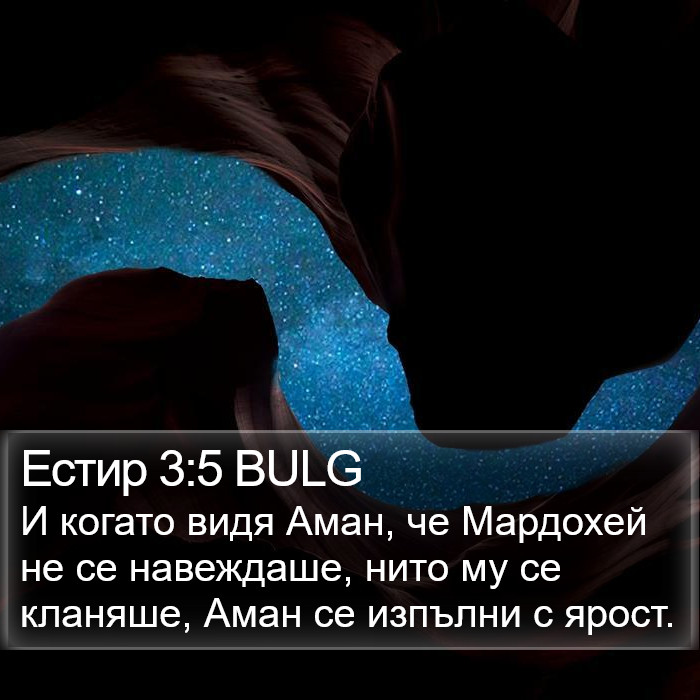 Естир 3:5 BULG Bible Study