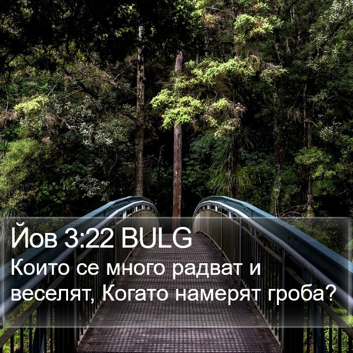 Йов 3:22 BULG Bible Study