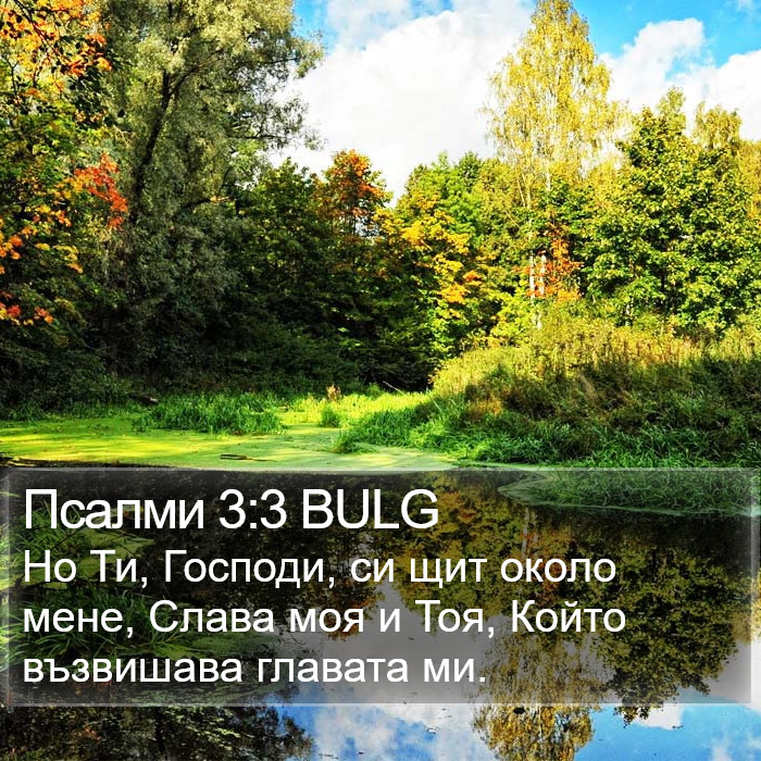 Псалми 3:3 BULG Bible Study