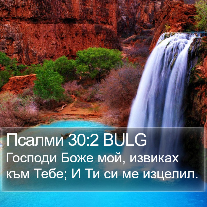 Псалми 30:2 BULG Bible Study