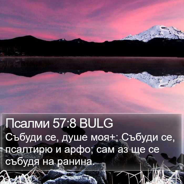 Псалми 57:8 BULG Bible Study