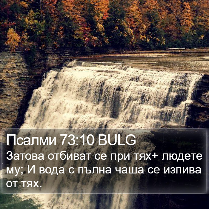 Псалми 73:10 BULG Bible Study