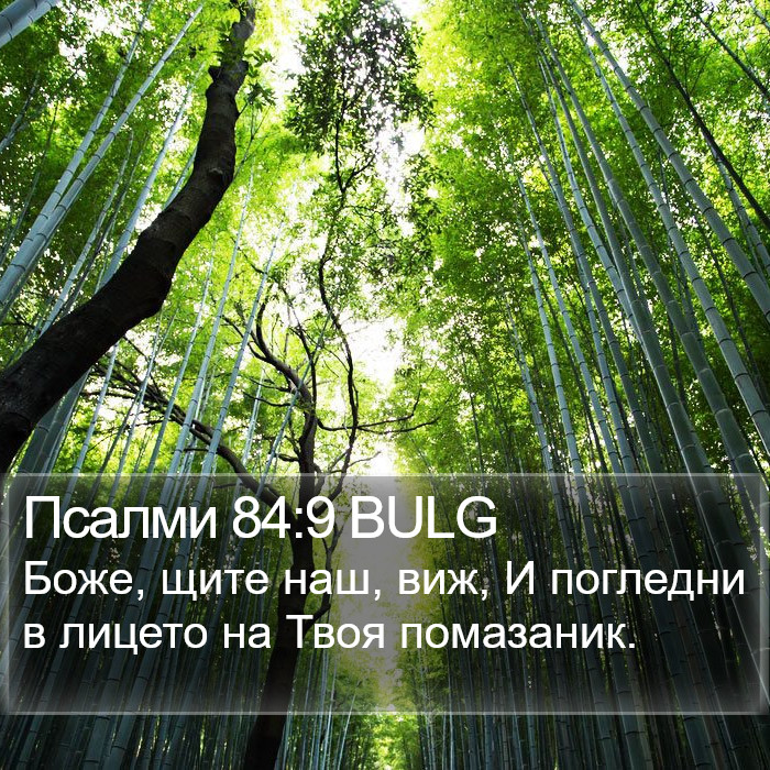 Псалми 84:9 BULG Bible Study