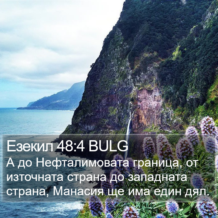 Езекил 48:4 BULG Bible Study