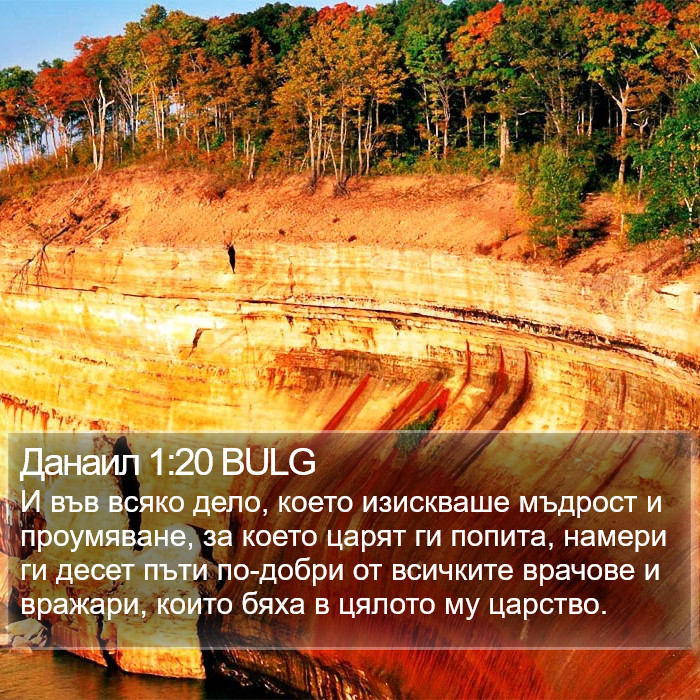 Данаил 1:20 BULG Bible Study