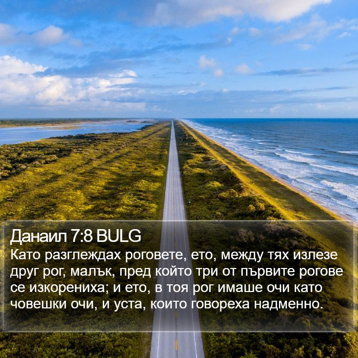 Данаил 7:8 BULG Bible Study