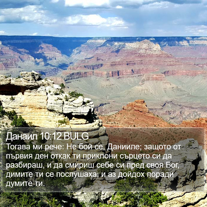 Данаил 10:12 BULG Bible Study