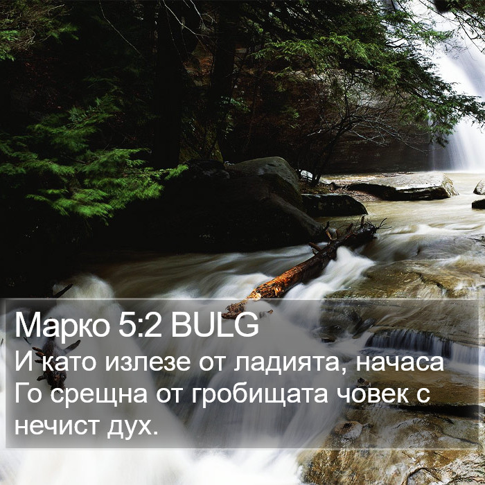 Марко 5:2 BULG Bible Study