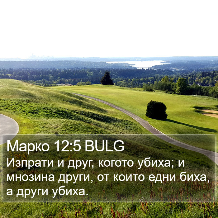 Марко 12:5 BULG Bible Study