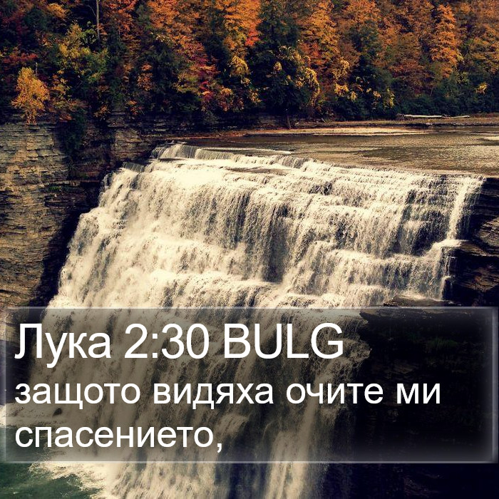 Лука 2:30 BULG Bible Study