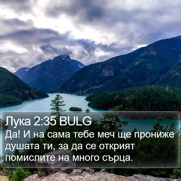 Лука 2:35 BULG Bible Study