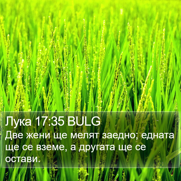 Лука 17:35 BULG Bible Study