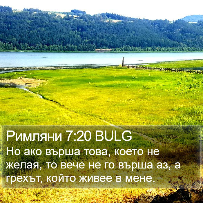 Римляни 7:20 BULG Bible Study