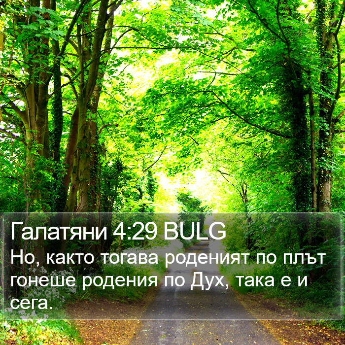 Галатяни 4:29 BULG Bible Study