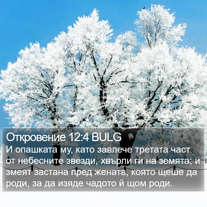 Откровение 12:4 BULG Bible Study